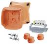 Hensel FK 0404 Aftakkast (l x b x h) 70 x 104 x 104 mm Oranje IP65, IP66 1 stuk(s)