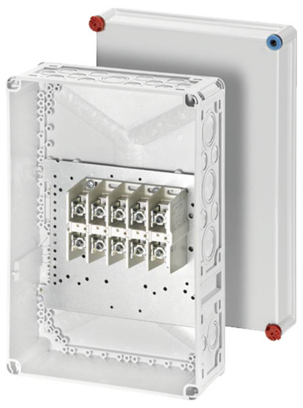 Hensel K 1205 Aftakkast (l x b x h) 170 x 300 x 450 mm Grijs-wit (RAL 7035) IP65 1 stuk(s)
