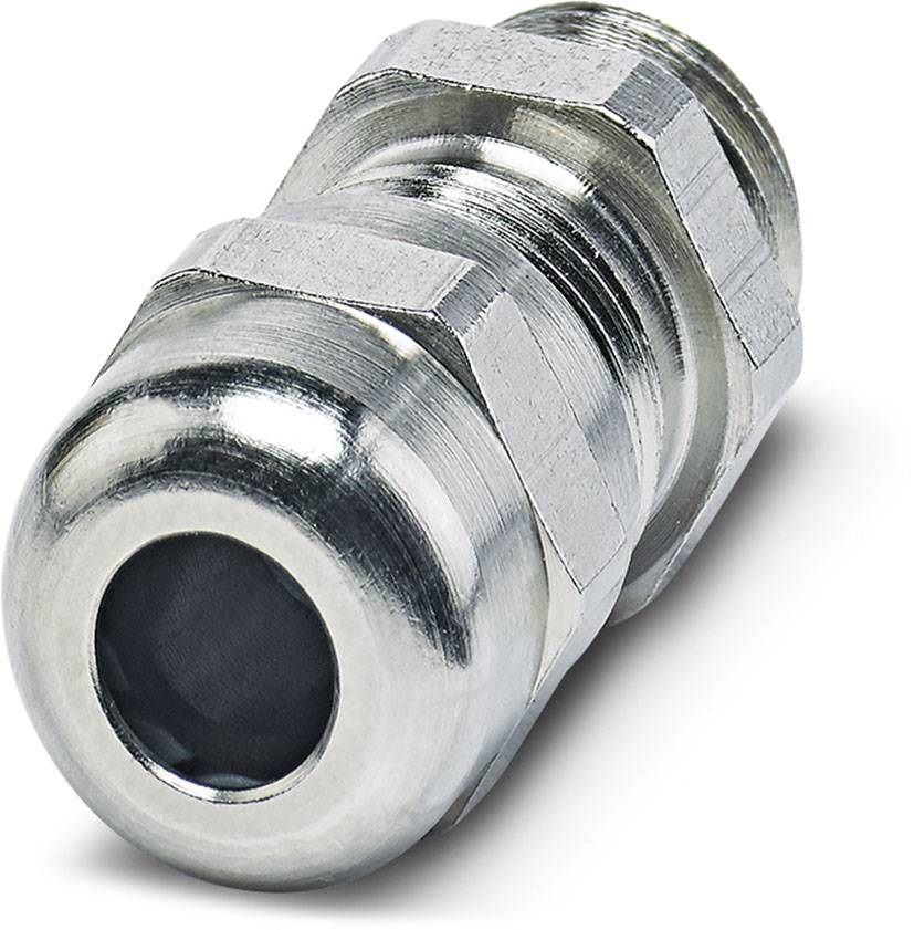 Metalen kabelwartel met zeskantmoer, geschikt voor industriële toepassingen voor een veilige bevestiging van kabels.