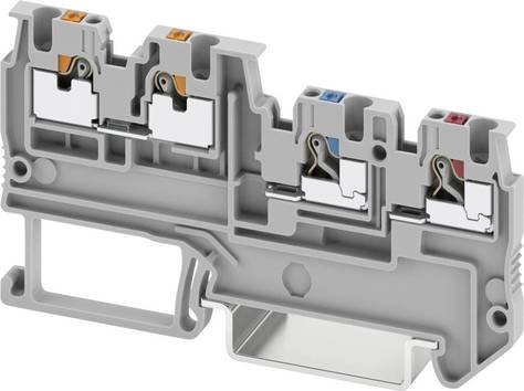 Phoenix Contact 3244410 Initiator- en actuatorklem 3.5 mm Push-Lock-veeraansluiting  Grijs 50 stuk(s)