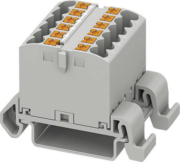 Phoenix Contact 3273154 Verdeelblok 31.2 mm Spanveer  Grijs 8 stuk(s)