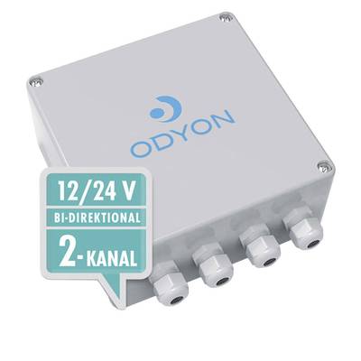 m-e modern-electronics Odyon RW24020-433-R-12/24 12 V, 24 V Ontvanger  2-kanaals Bereik max. (in het vrije veld) 1000 m 
