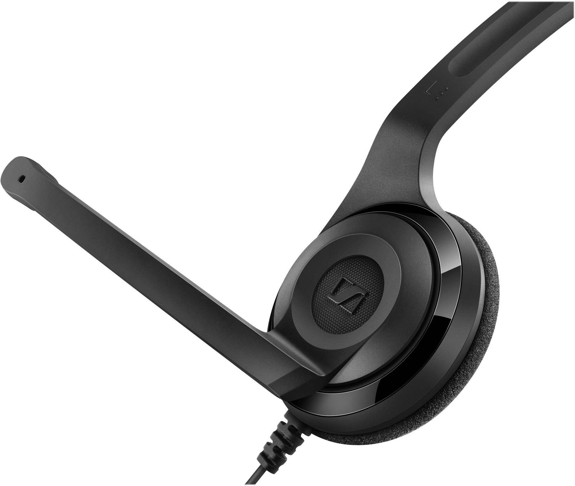 Sennheiser PC 5 Chat On Ear headset Kabel Zwart Noise Cancelling Computer-2