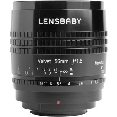 Lensbaby Velvet 56 Fuji X LBV56BF Standaard objectief f/16 - 1.6 56 mm