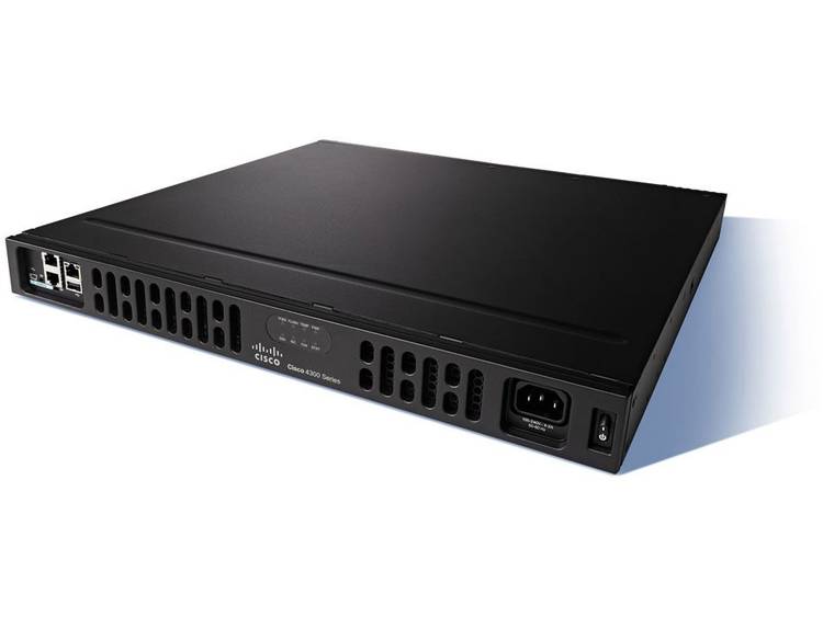 Cisco ISR 4331 Ethernet LAN ADSL2 Zwart