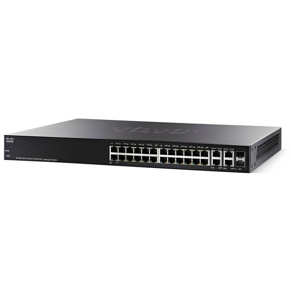 Cisco SF350-24P-K9-EU Managed Netwerk Switch