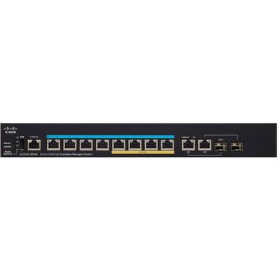 Cisco SG350X-8PMD-K9-EU Managed Netwerk Switch     