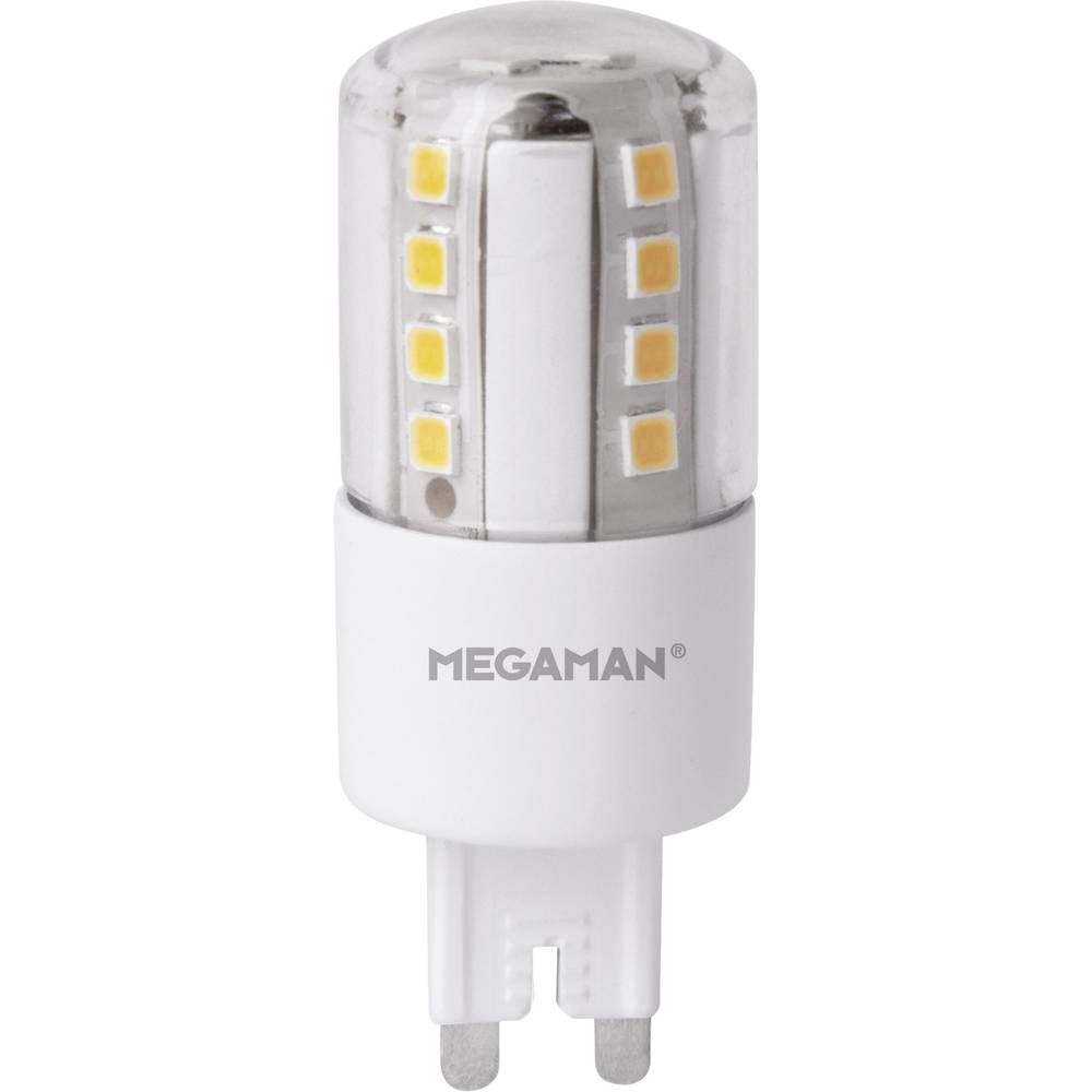 Megaman MM49222 LED-lamp Energielabel E (A - G) G9 Stiftfitting 4.5 W = 42 W Warmwit (Ø x l) 24 mm x 64 mm 1 stuk(s)