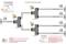 'Quad UTP-bedradingsdiagram' toont de aansluiting van Cat. 5 of 6 kabels via U/UTP-splitter, massa- en stroomverbindingen met waarschuwingsmeldingen.
