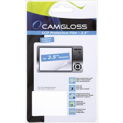 Camgloss Cameradisplayfolie  Geschikt voor display-grootte: 6,4 cm (2,5")