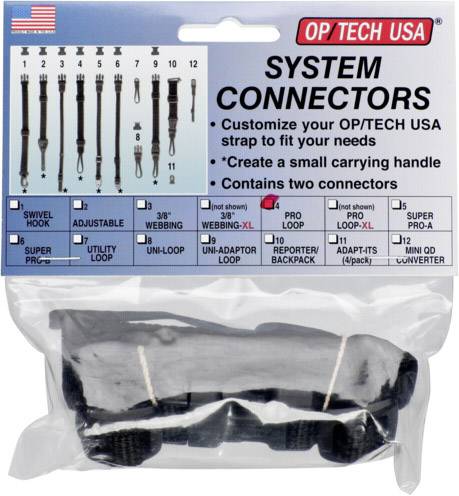 OP Tech Connector System Pro Loop Camerariem In lengte verstelbaar