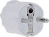 AS Schwabe 62221 Stekker met randaarde PVC 230 V Wit IP20