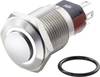 TRU COMPONENTS TC-7495044 TC-GQ16-KH-11E/J/W/12V/S Vandalismebestendige drukschakelaar 48 V/DC 2 A 1x uit/(aan) Moment Wit IP65 1 stuk(s)