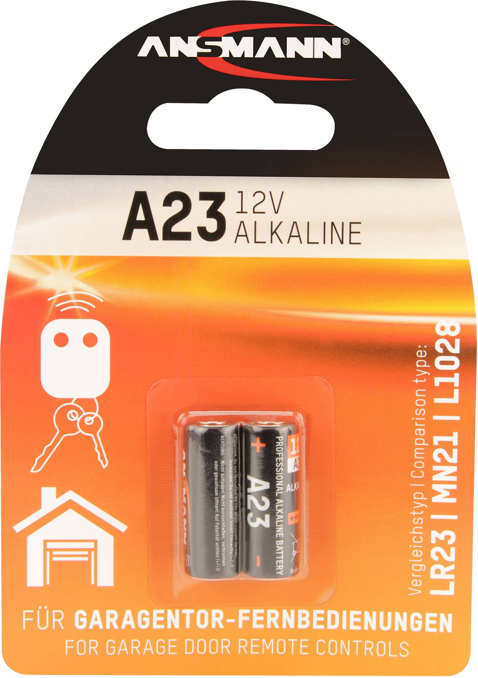 vijver toernooi overeenkomst Ansmann LR23 Speciale batterij 23A Alkaline 12 V 2 stuk(s) kopen ? Conrad  Electronic