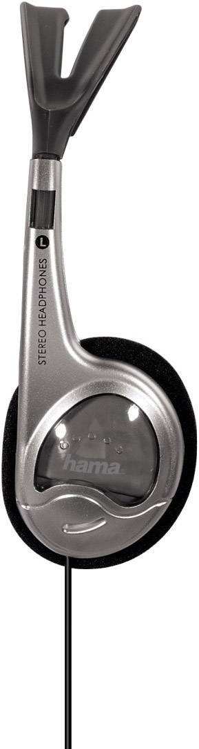 'Zwarte en zilveren bedrade koptelefoon, geschikt voor audio-toepassingen.'