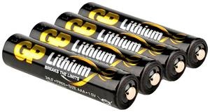 Conrad GP Batteries GP24LF359C4 AAA batterij (potlood) Lithium 1.5 V 4 stuk(s) aanbieding