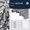 'PVC ACTIVE Pipe' Cataloguspagina toont verschillende PVC-buizen. Tabel vermeldt artikelnummers, afmetingen in mm en prijzen per meter.
