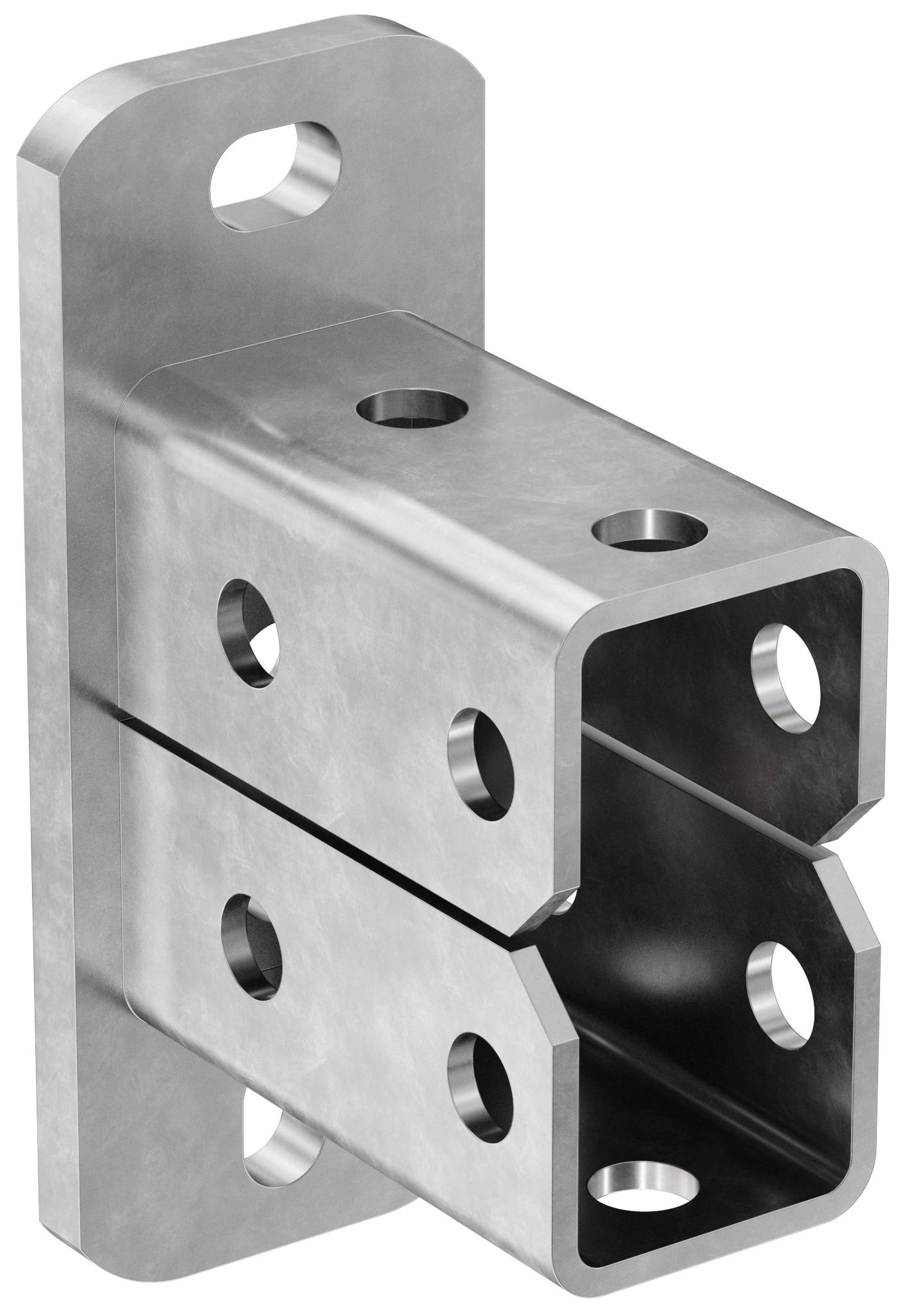 Fischer Zadelflens Staal (thermisch verzinkt) 538125 5 stuk(s)