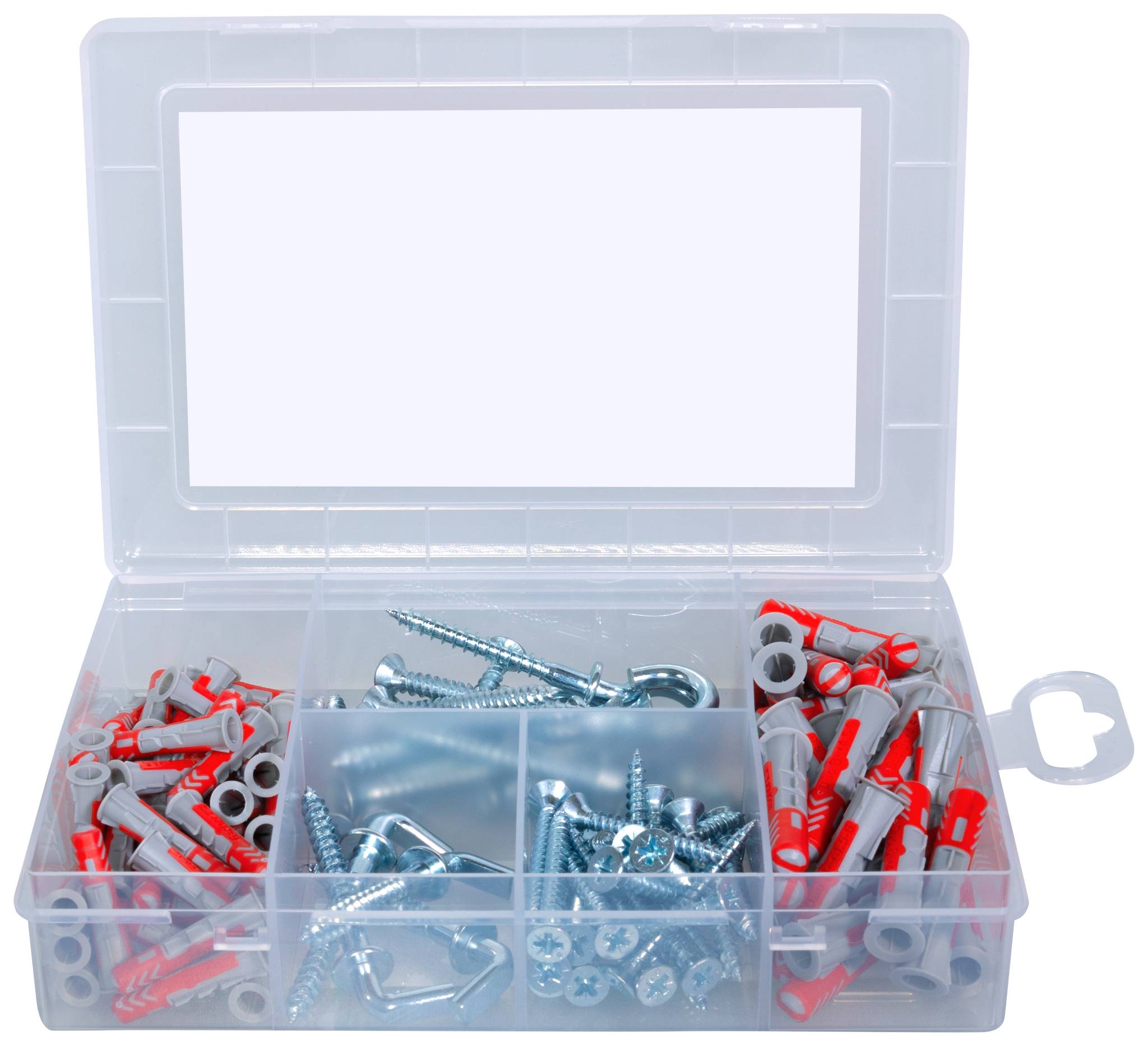 Doe-het-zelf-set voor kinderkamer: bevat verschillende haken, pluggen en schroeven. Maximale belasting: 10 kg. Inclusief montagehandleiding.