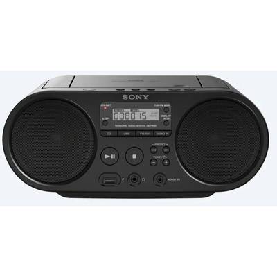 Sony ZS-PS50 Radio/CD-speler VHF (FM) USB  Zwart