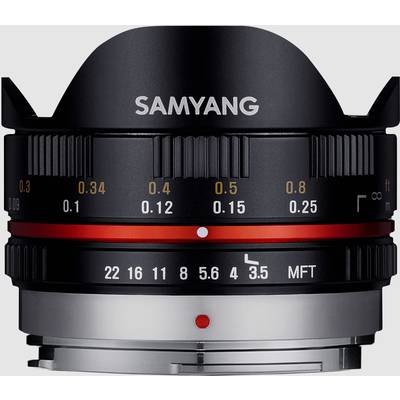 Samyang 21567 21567 Fisheye-objectief f/3.5 (max) 7.5 mm