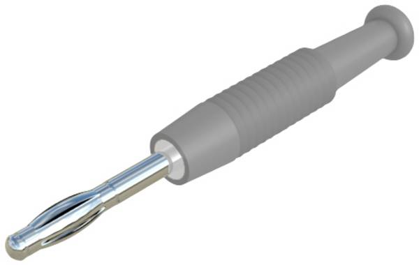 Hirschmann Test & Measurement MSTF 2 gr Lamellenstekker Stekker, recht Stift-Ø: 2 mm Grijs 1 stuk(s) Piece