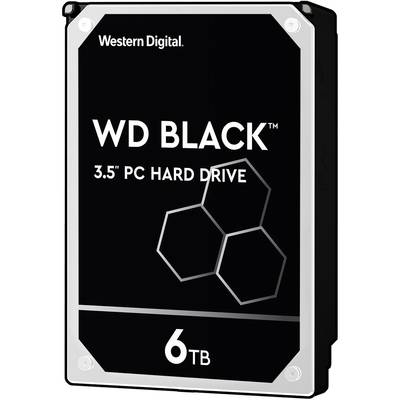 Western Digital Black™ 6 TB  Harde schijf (3.5 inch) SATA III WD6003FZBX Bulk