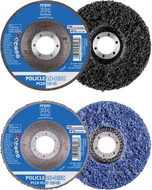 PFERD TOOLS 44692726 Policlean-Plus-disc PCLD PLUS 125-13 125 mm 5 stuk(s)