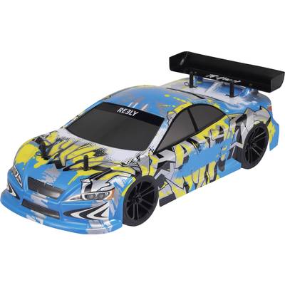 Reely 1:10 RC modelauto voor beginners Elektro Straatmodel TQ-Racer  Brushed 4WD 100% RTR  2,4 GHz Incl. accu, oplader e
