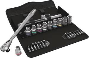 Conrad Wera 8100 SC 11 Zyklop 05004081001 Dopsleutelset Inch 1/2" 28-delig aanbieding