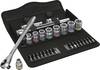 Wera 8100 SB 10 Zyklop 05004050001 Dopsleutelset Inch 3/8" 29-delig