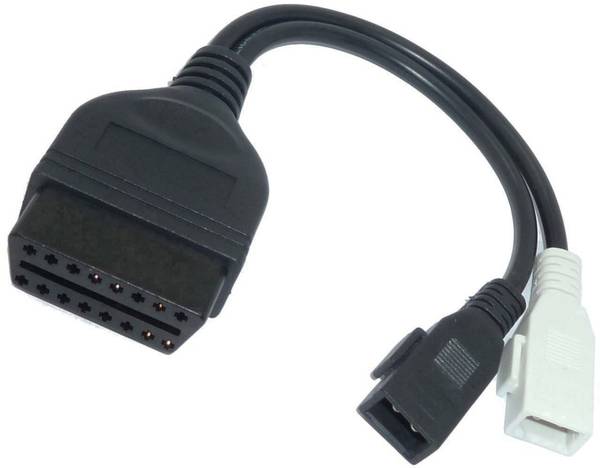 Adapter Universe OBD II stekker Geschikt voor (automerken): Audi, Volkswagen, Seat