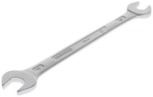 Gedore 6064990 6 10X13 Dubbele steeksleutel  Sleutelbreedte (metrisch) 10 - 13 mm