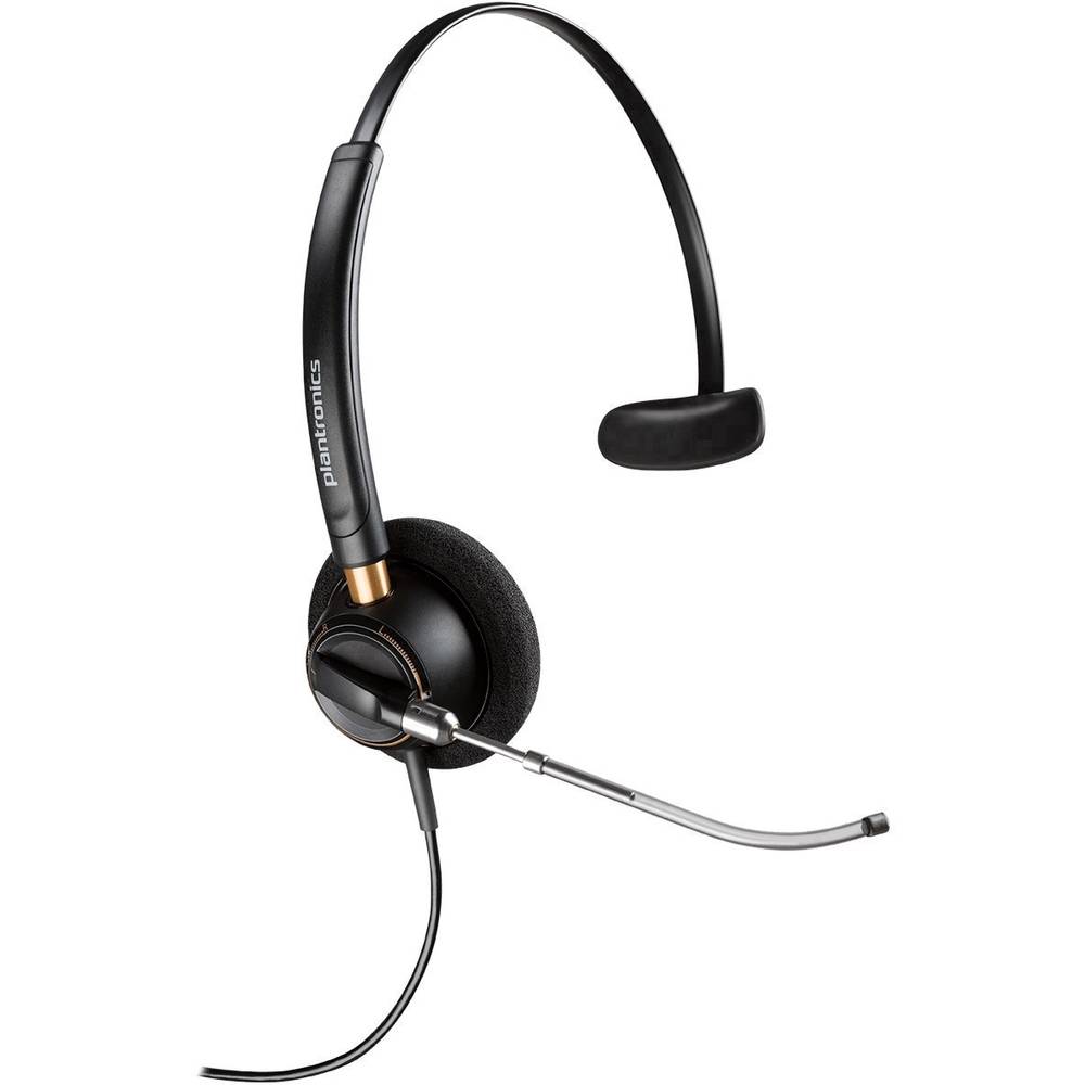 Plantronics HW510V EncorePro On Ear headset Telefoon Kabel Mono Noise Cancelling