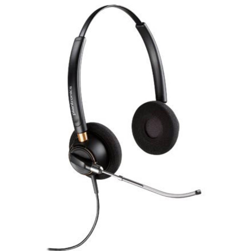 Plantronics HW520V EncorePro On Ear headset Telefoon Kabel Stereo