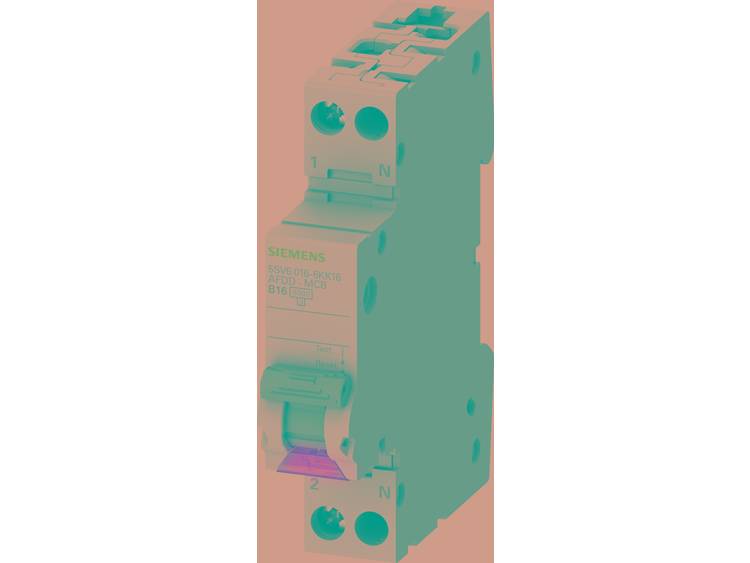 Siemens 5SV60166KK10 Brandbeveiliging switch 2-polig 10 A 230 V