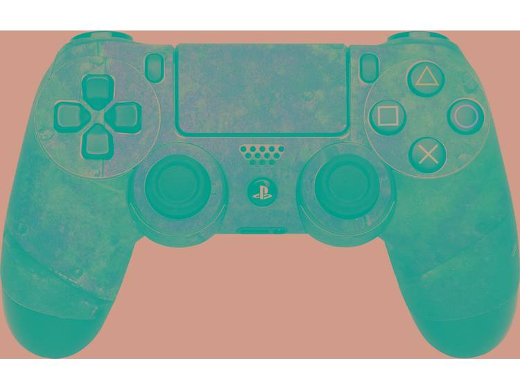 Cover PS4 Software Pyramide Skin fÃ¼r PS4 Controller Rusty Metal
