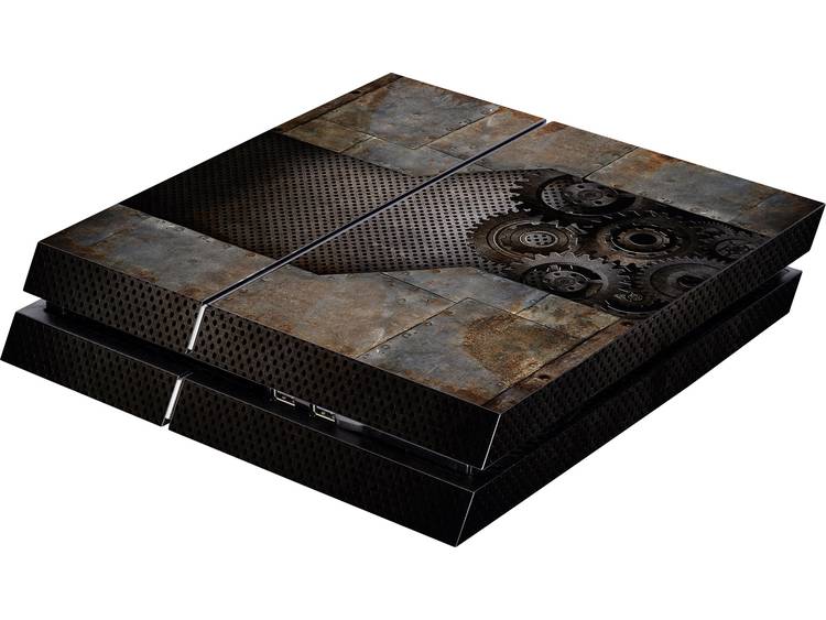 Cover PS4 Software Pyramide Skin fÃ¼r PS4 Konsole Rusty Metal