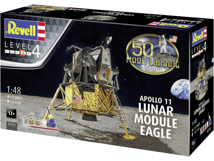 Revell 1-48 Apollo 11 Lunar Module Eagle Model Set