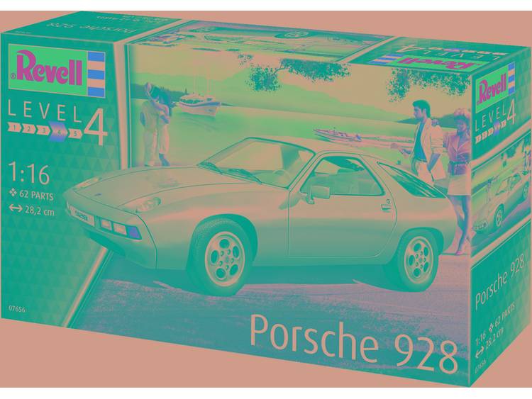 Revell 07656 Porsche 928 Auto (bouwpakket) 1:16