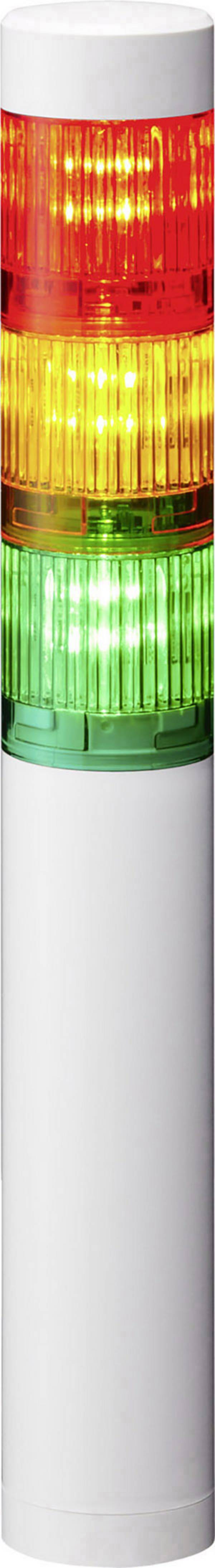 Patlite Signaalzuil LR4-3M2WJNW-RYG  LED 3-kleurig, Rood, Geel, Groen 1 stuk(s)