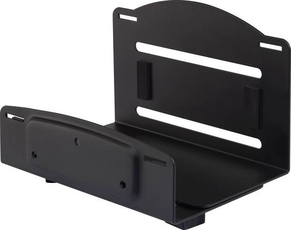 SpeaKa Professional CPB-2 SP-7571908 PC-houder Wand (hangend) Zwart Belastbaar tot: 10 kg