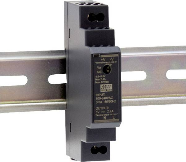 MEAN WELL HDR-15-24 DIN-rail netvoeding  24 V/DC 0.63 A 15.2 W Aantal uitgangen:1 x  Inhoud 1 stuk(s)