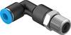 FESTO Haakse koppeling 153078 QSLL-1/4-6 1 stuk(s)