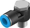 FESTO Haakse koppeling 130754 QSLV-1/4-10-50 1 stuk(s)