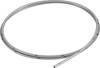 FESTO Persluchtslang 152583-50 PUN-3X0,5-SI Polyurethaan Zilver Binnendiameter: 2.1 mm 10 bar 50 m