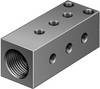 FESTO Verdeelblok 30981 FR-9-M3-B 1 stuk(s)