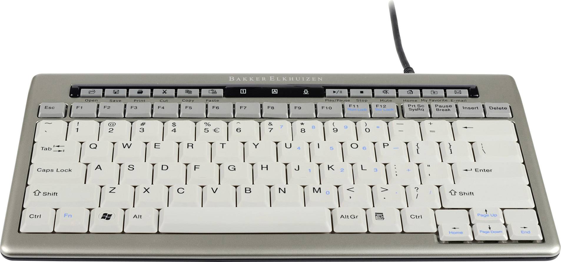 BakkerElkhuizen S-Board 840 Design Toetsenbord si/sw DE Layout retail-2