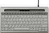 BakkerElkhuizen S-board 840 Design Toetsenbord USB QWERTY, UK-Engels Grijs, Wit Ergonomisch, USB-hub