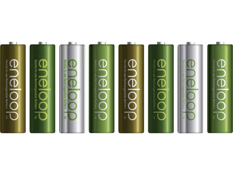 Panasonic eneloop Botanic Limited-Edition, HR06 Oplaadbare AA batterij (penlite) NiMH 1900 mAh 1.2 V 8 stuk(s)
